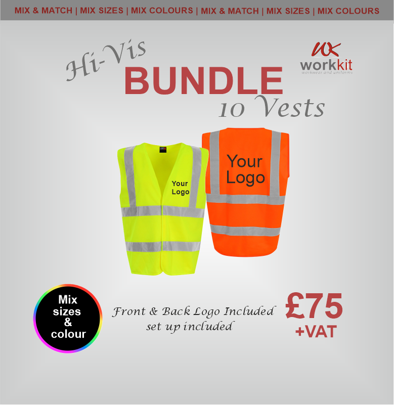 ProRTX - Hi Vis Vests x 10