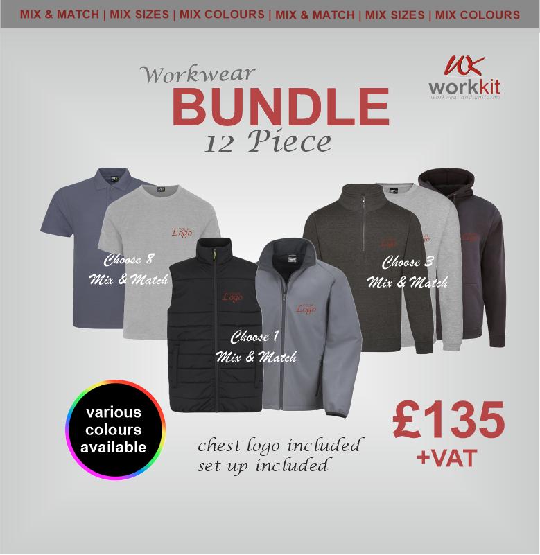 12 Piece Workwear Bundle