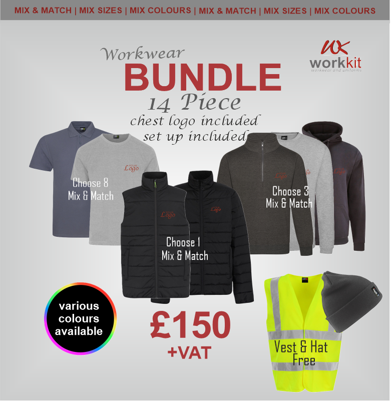 14 Piece Workwear Bundle