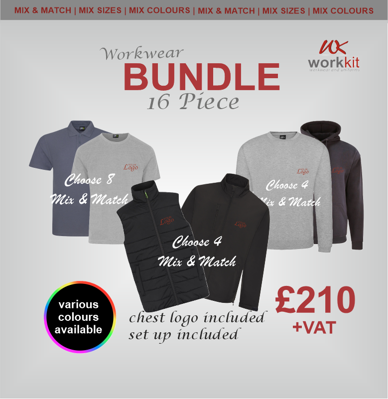 16 Piece Workwear Bundle