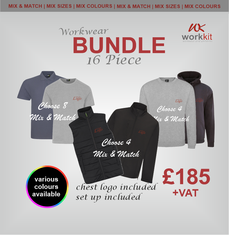 16 Piece Workwear Bundle