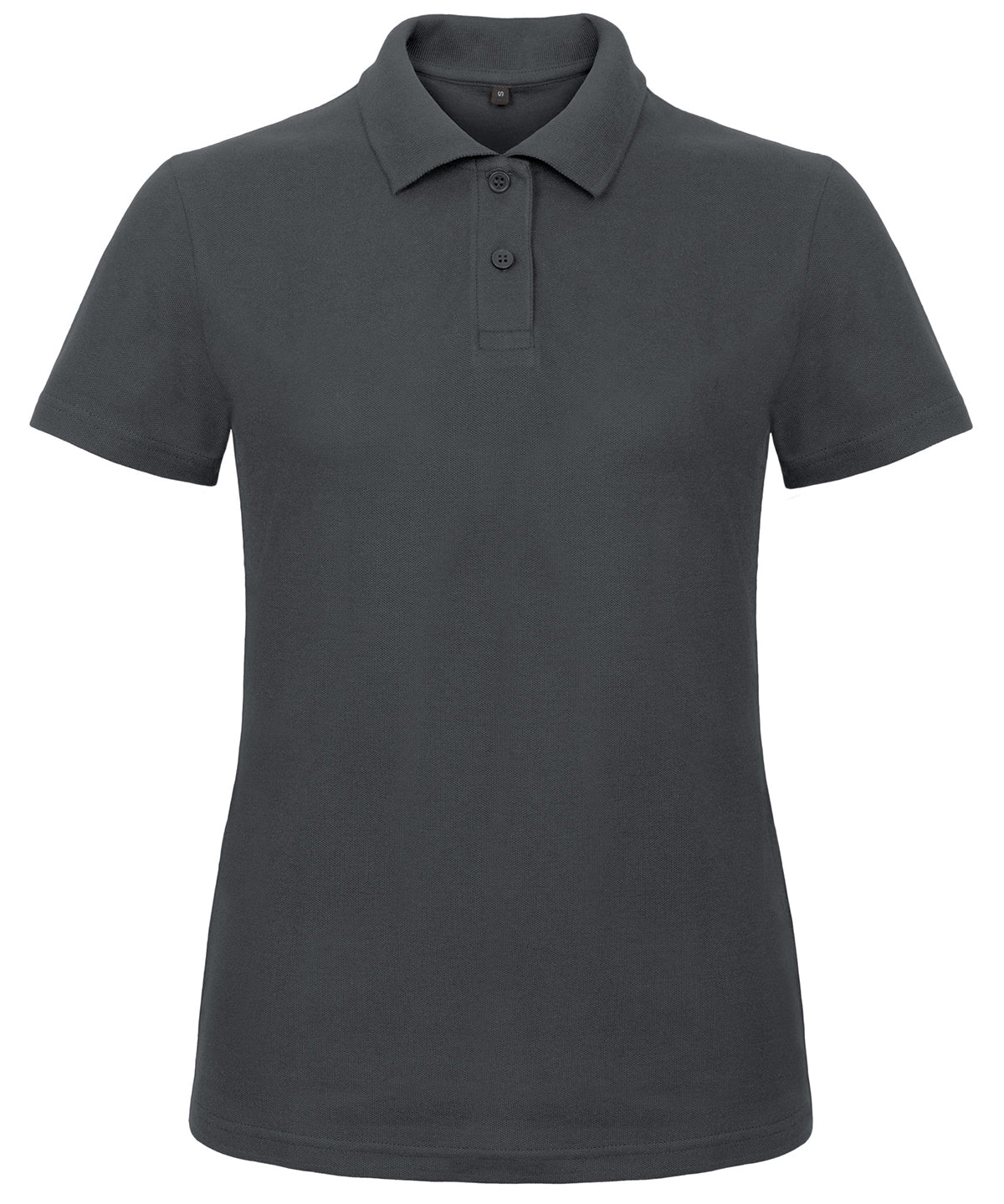 Anthracite - B&C ID.001 polo /women