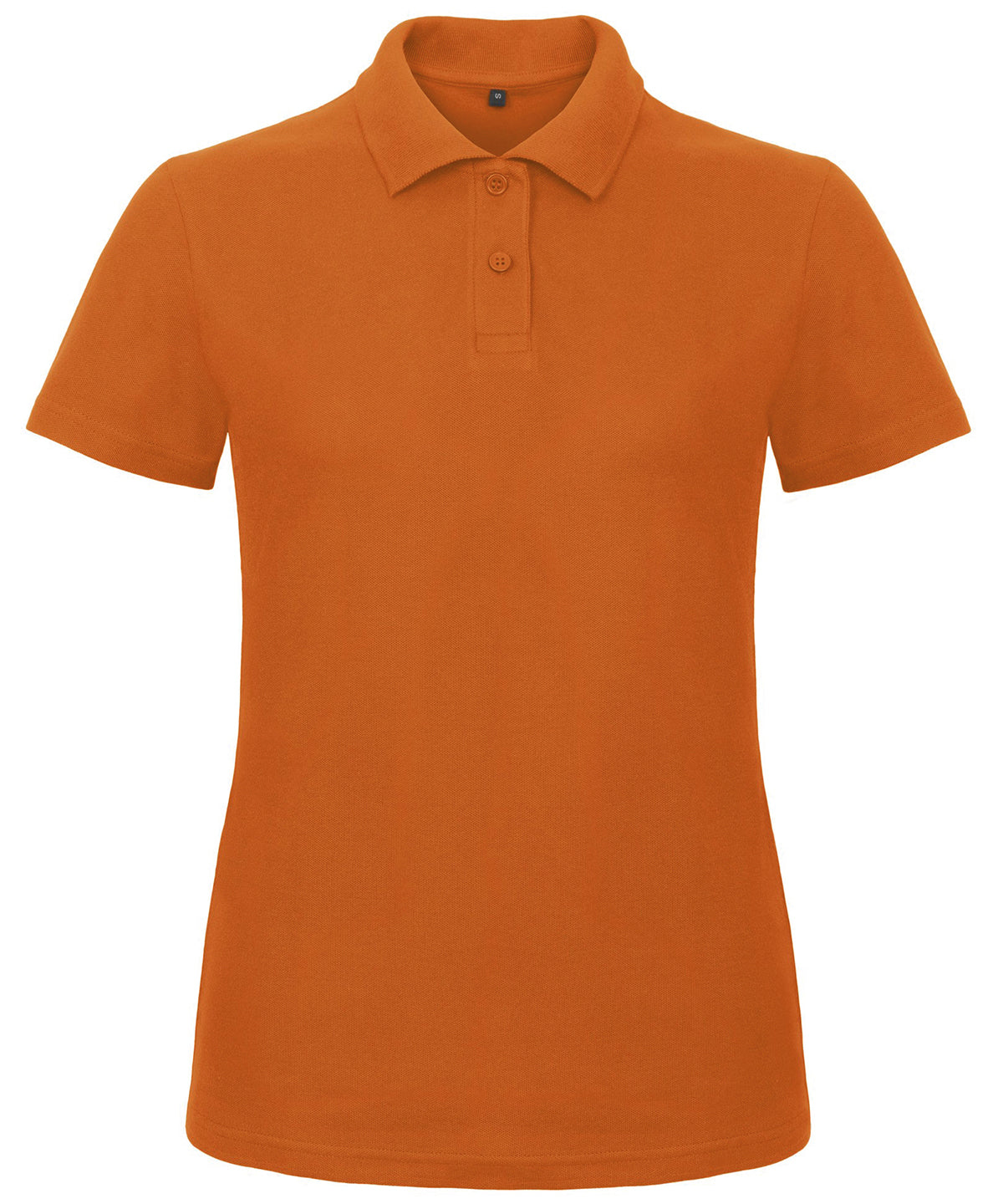 Orange - B&C ID.001 polo /women