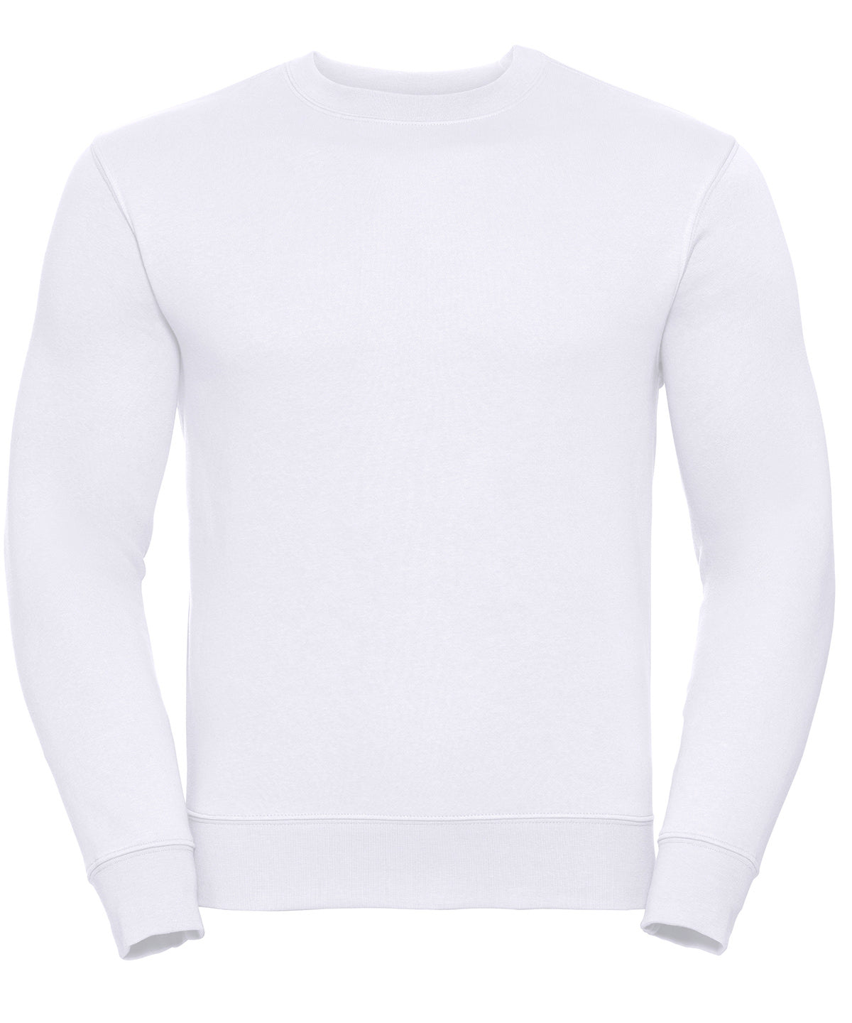 White - Set-in sleeve sweatshirt
