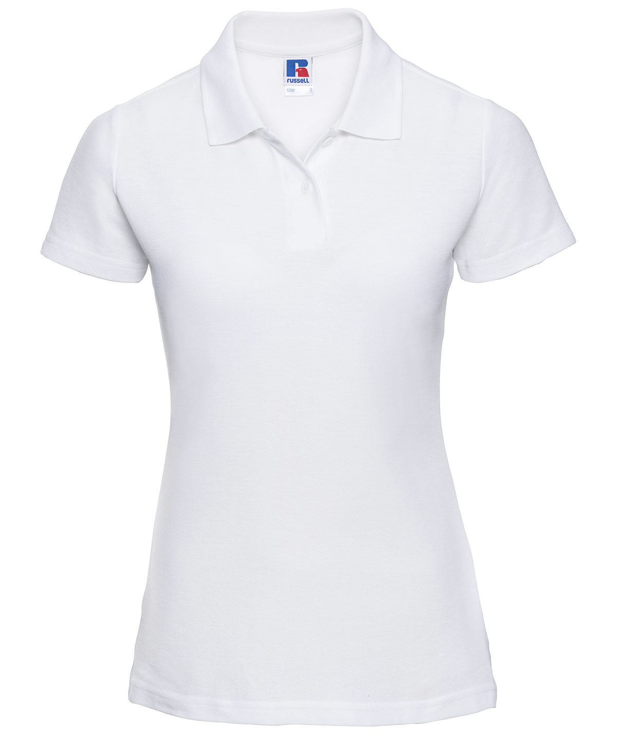 White - Women's classic polycotton polo