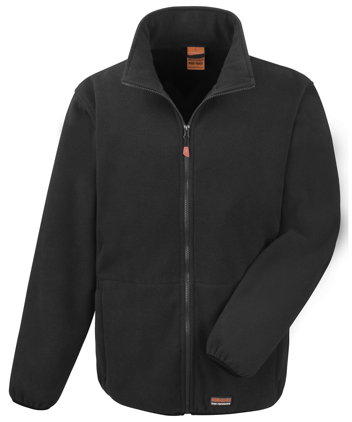 Black - Work-Guard heavy-duty microfleece