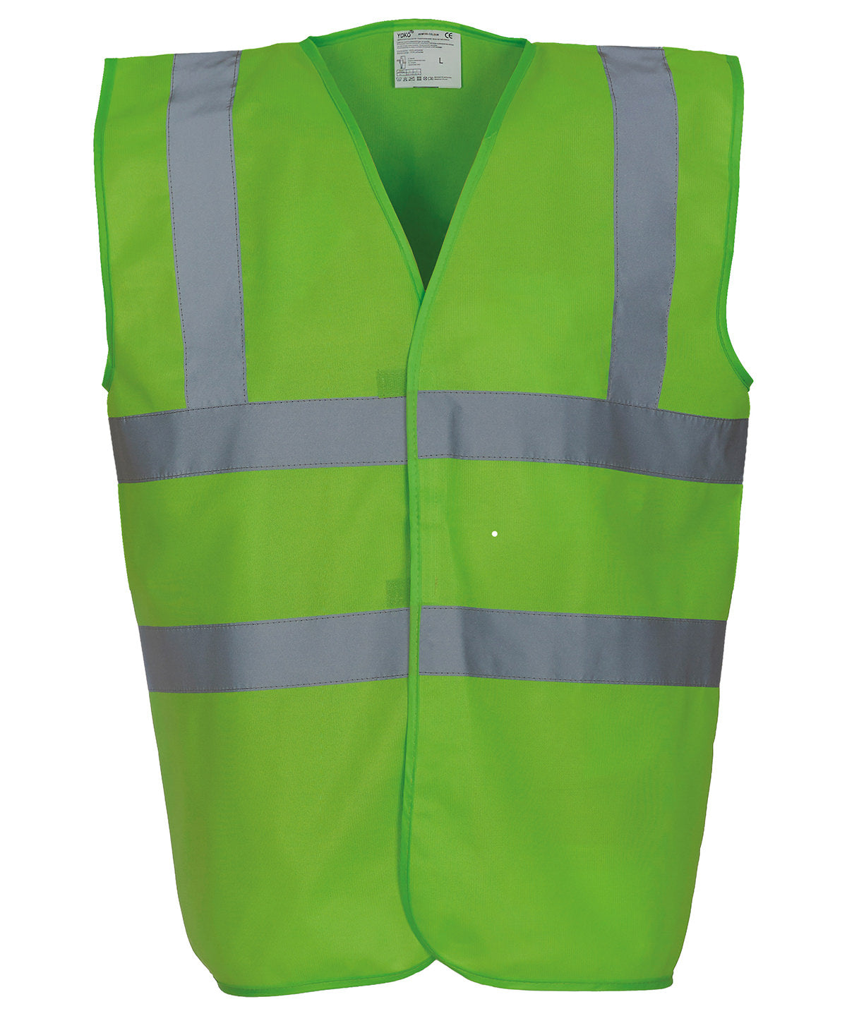 Lime - Hi-vis 2-band-and-braces waistcoat (HVW100)