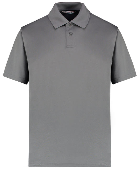 Charcoal* - Cooltex® plus piqué polo (regular fit)