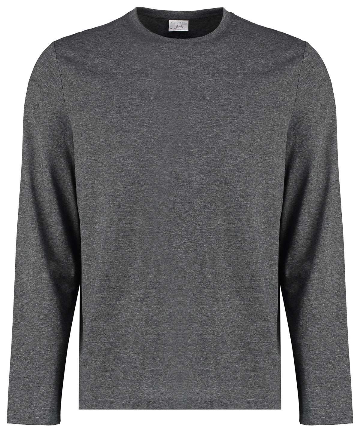 Dark Grey Marl - Long sleeve Superwash® 60°C tee (fashion fit)