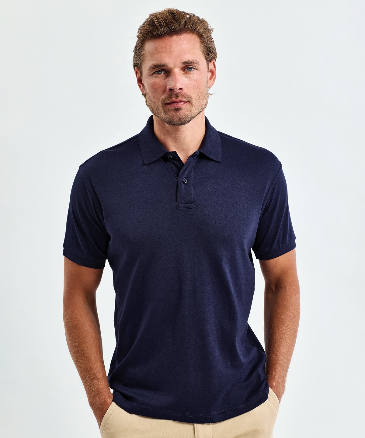 Asquith & Fox - Men's super smooth knit polo