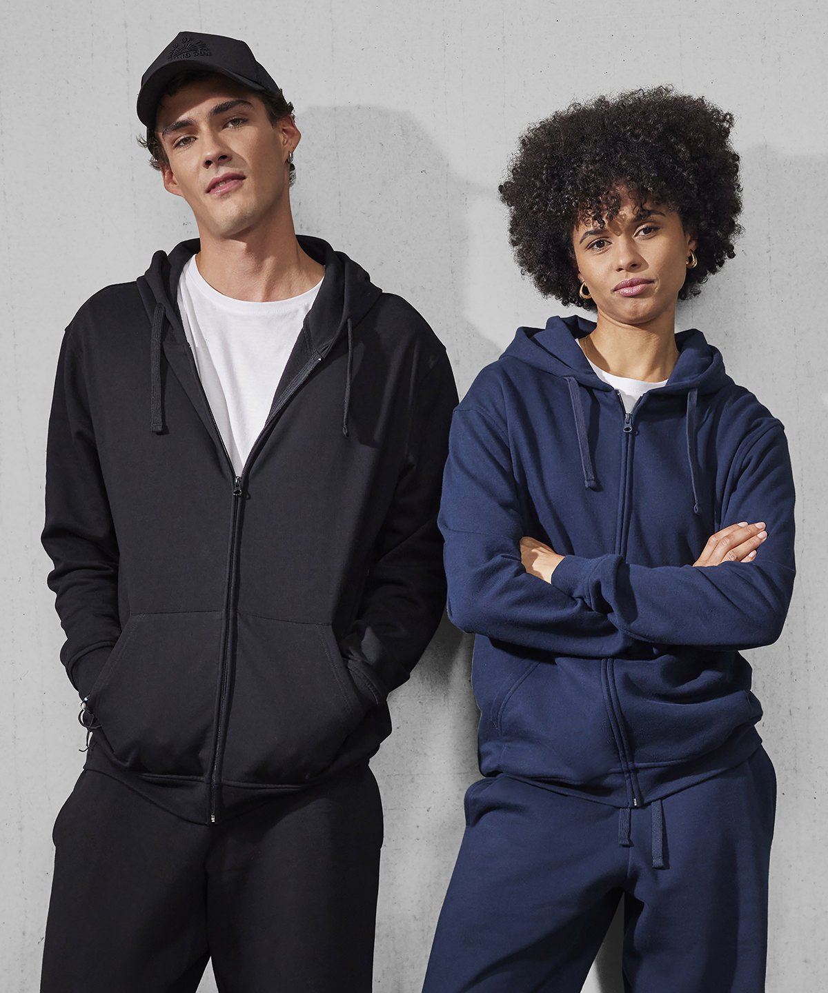 B&C - ID.224 zip hoodie