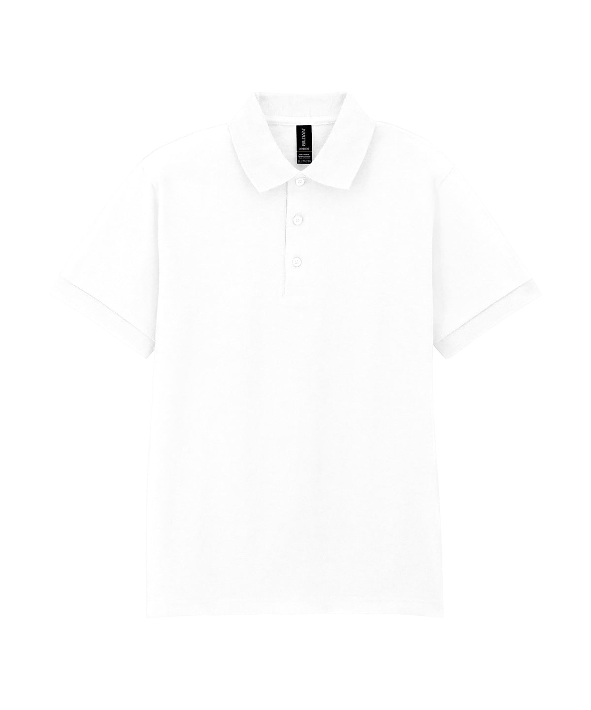 White - DryBlend® Jersey knit polo