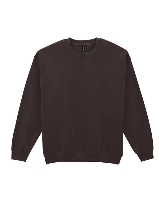 Dark Chocolate* - Heavy Blend™ adult crew neck sweatshirt