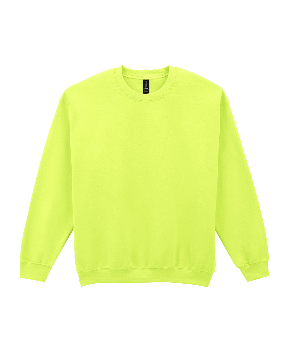 Safety Green* - Heavy Blend™ adult crew neck sweatshirt