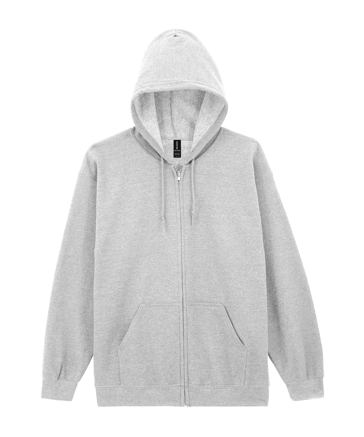 Ash* - Heavy Blend™ full zip hooded sweatshirt