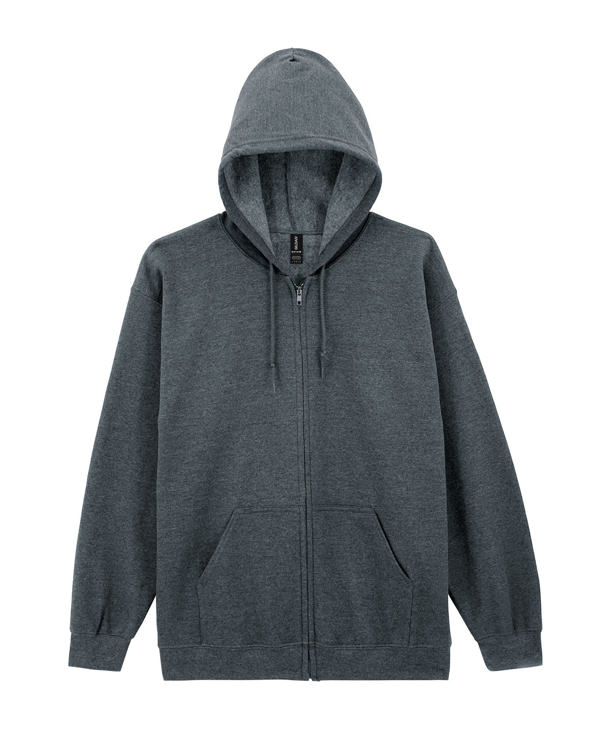 Dark Heather* - Heavy Blend™ full zip hooded sweatshirt