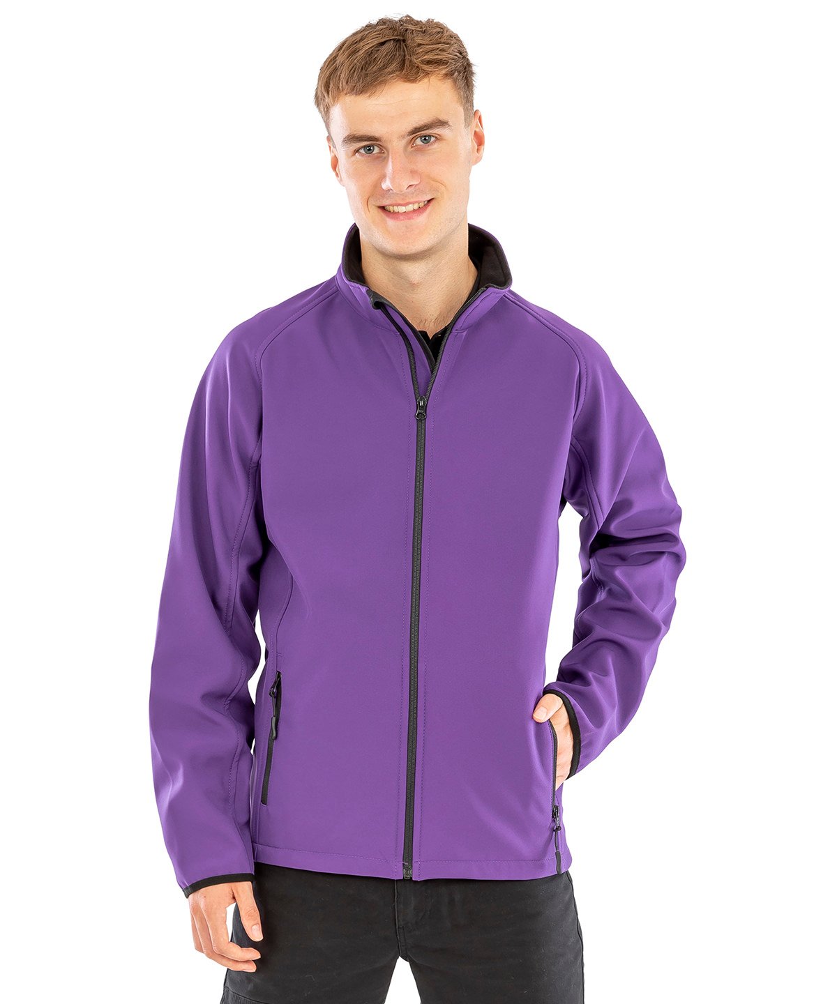 Result - Core printable softshell jacket