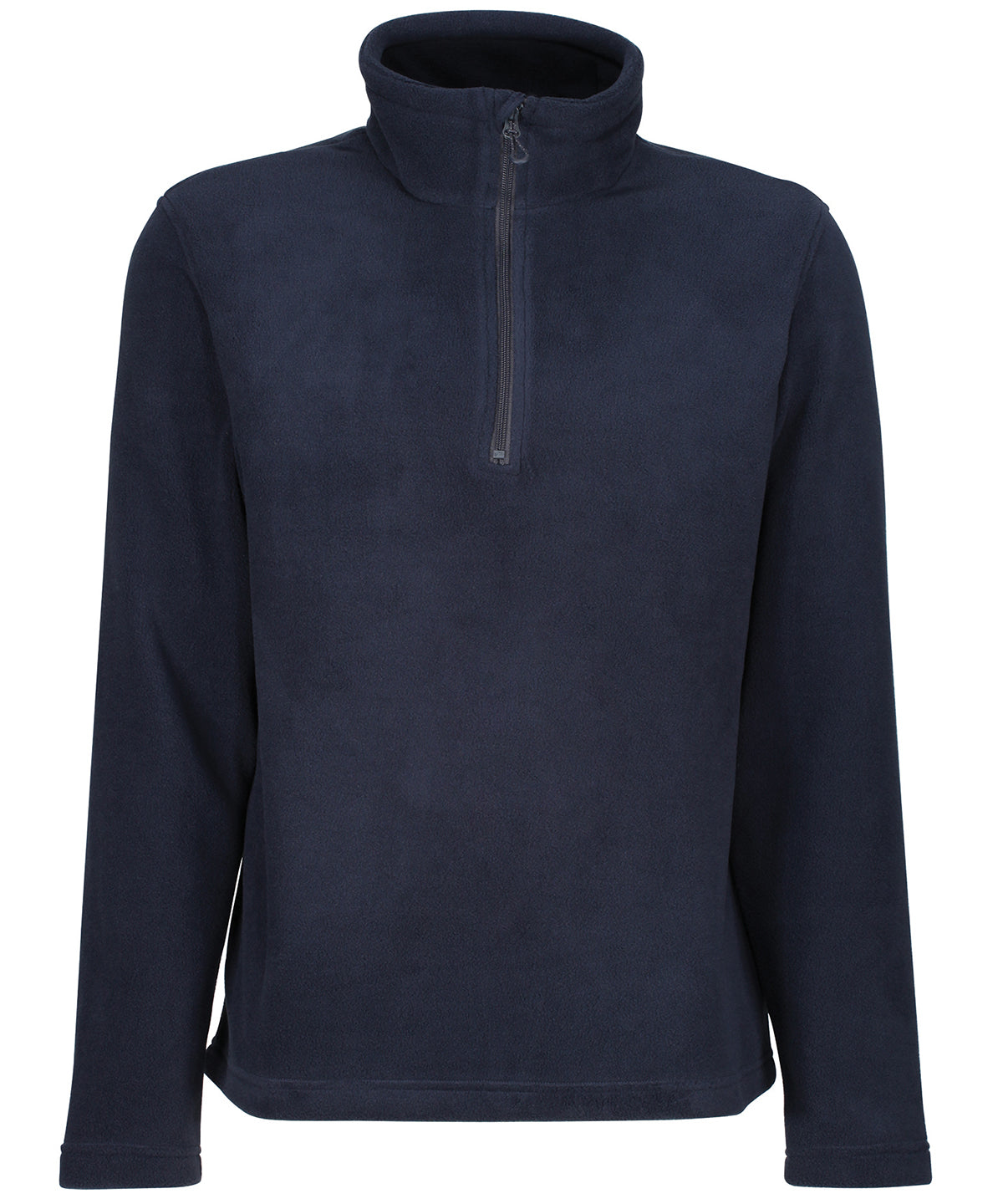 Navy - Honestly made recycled half zip fleece