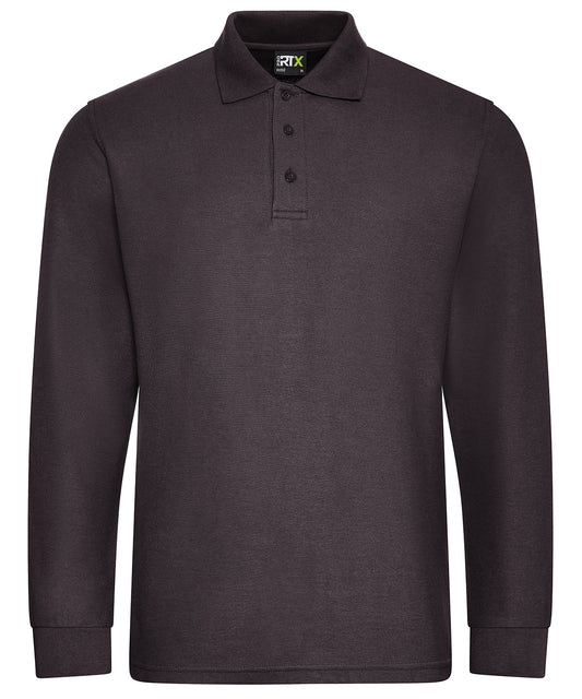 Charcoal - Pro long sleeve polo