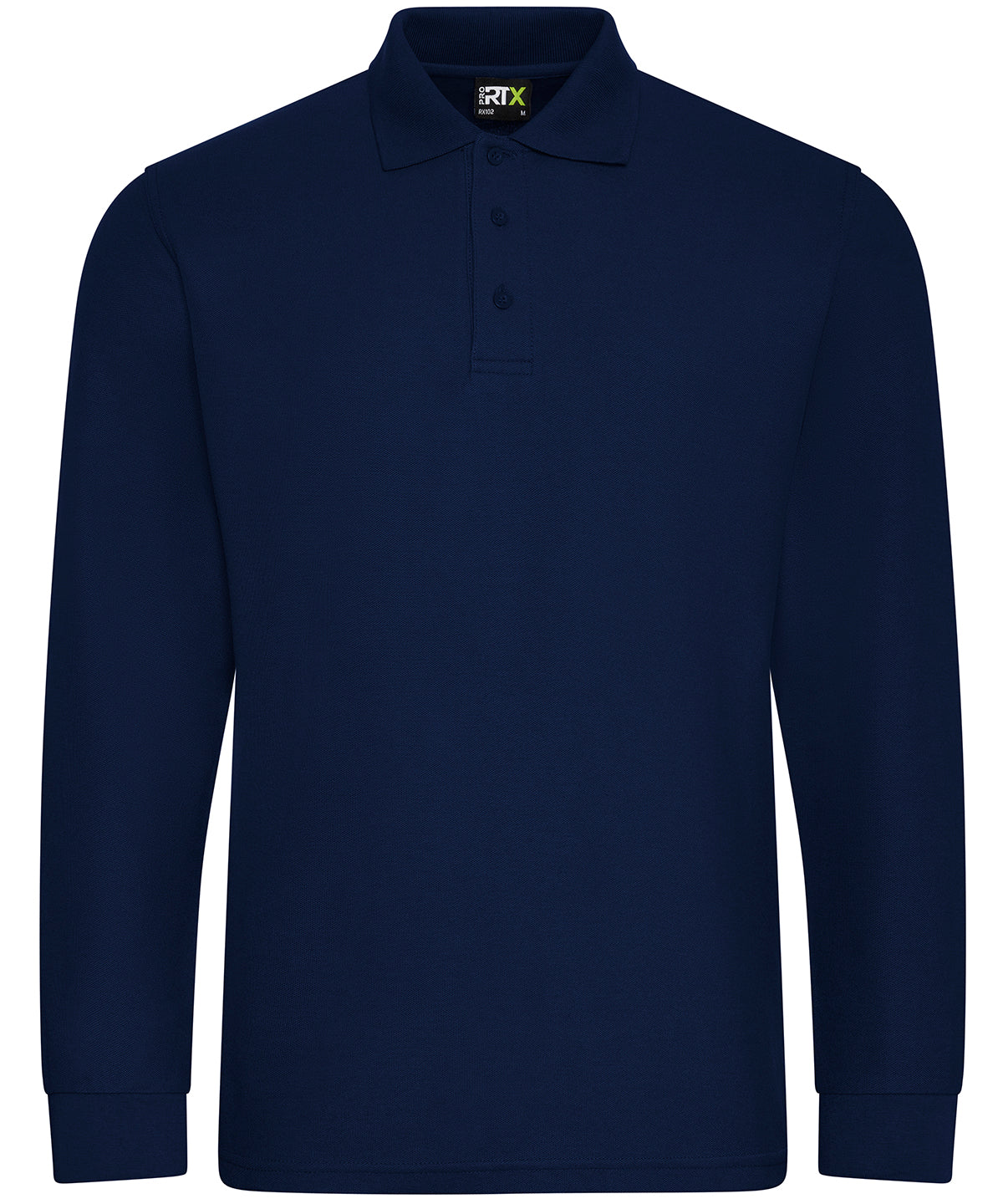 Navy - Pro long sleeve polo – Workkit