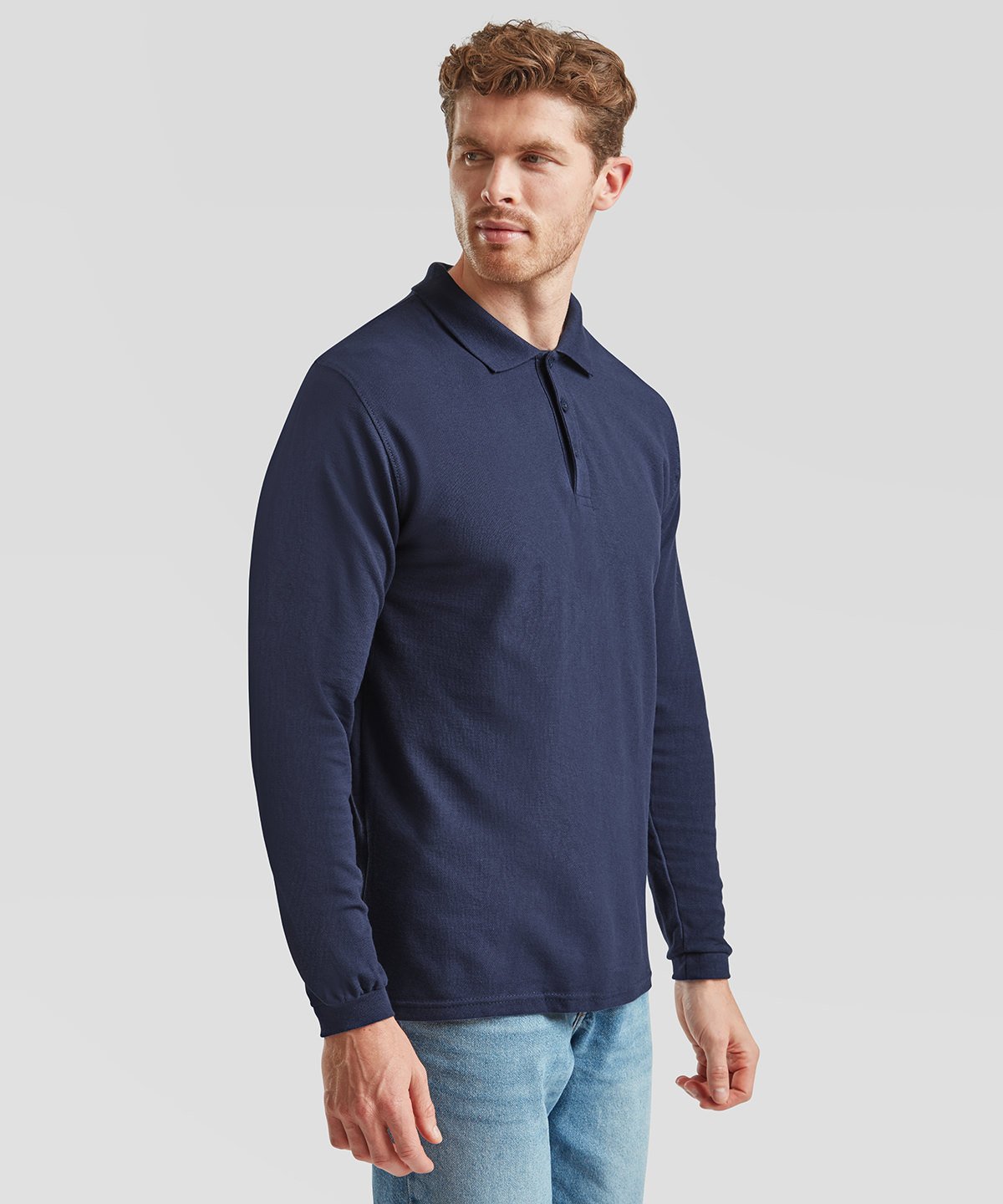 Fruit of the Loom - Premium long sleeve polo