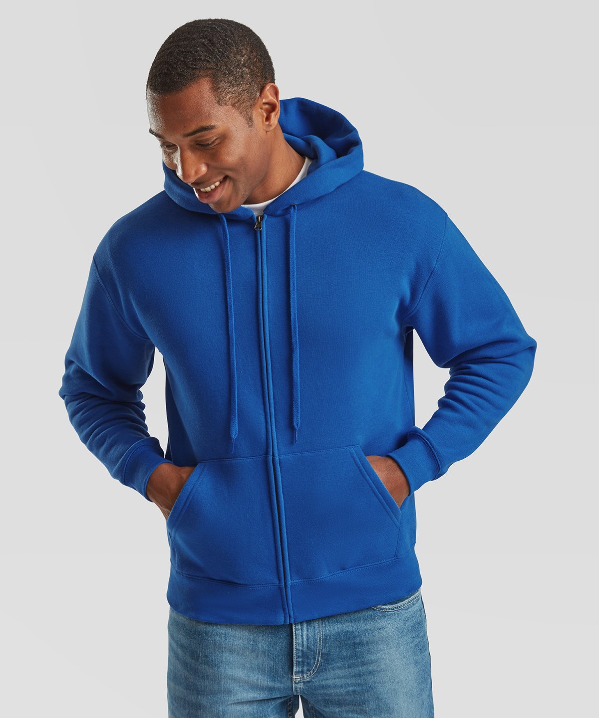 Fruit of the Loom - Premium 70/30 hooded sweatshirt jacket