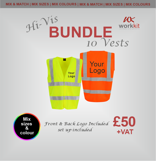 ProRTX - Hi Vis Vests x 10