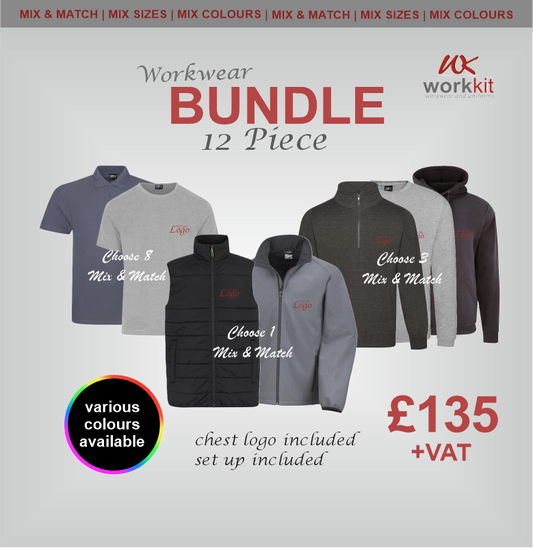 12 Piece Workwear Bundle
