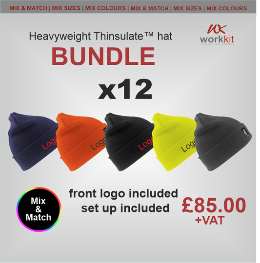 Result Heavyweight Thinsulate™ hat RC033 Bundle x 12