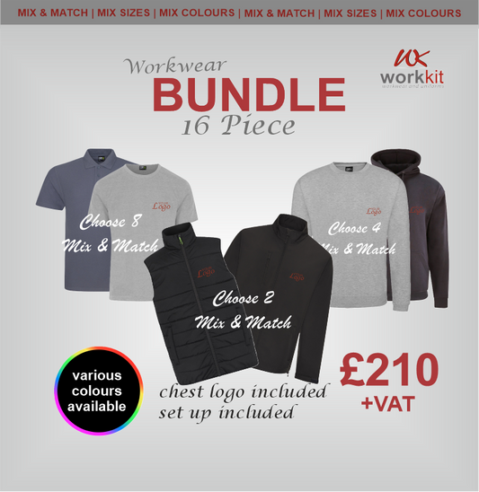 16 Piece Workwear Bundle