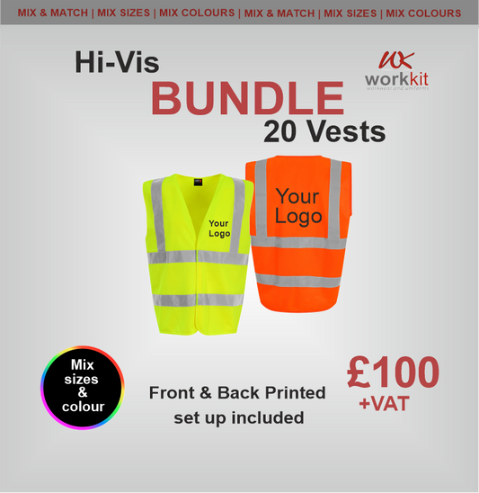 ProRTX - Hi Vis Vests x 20