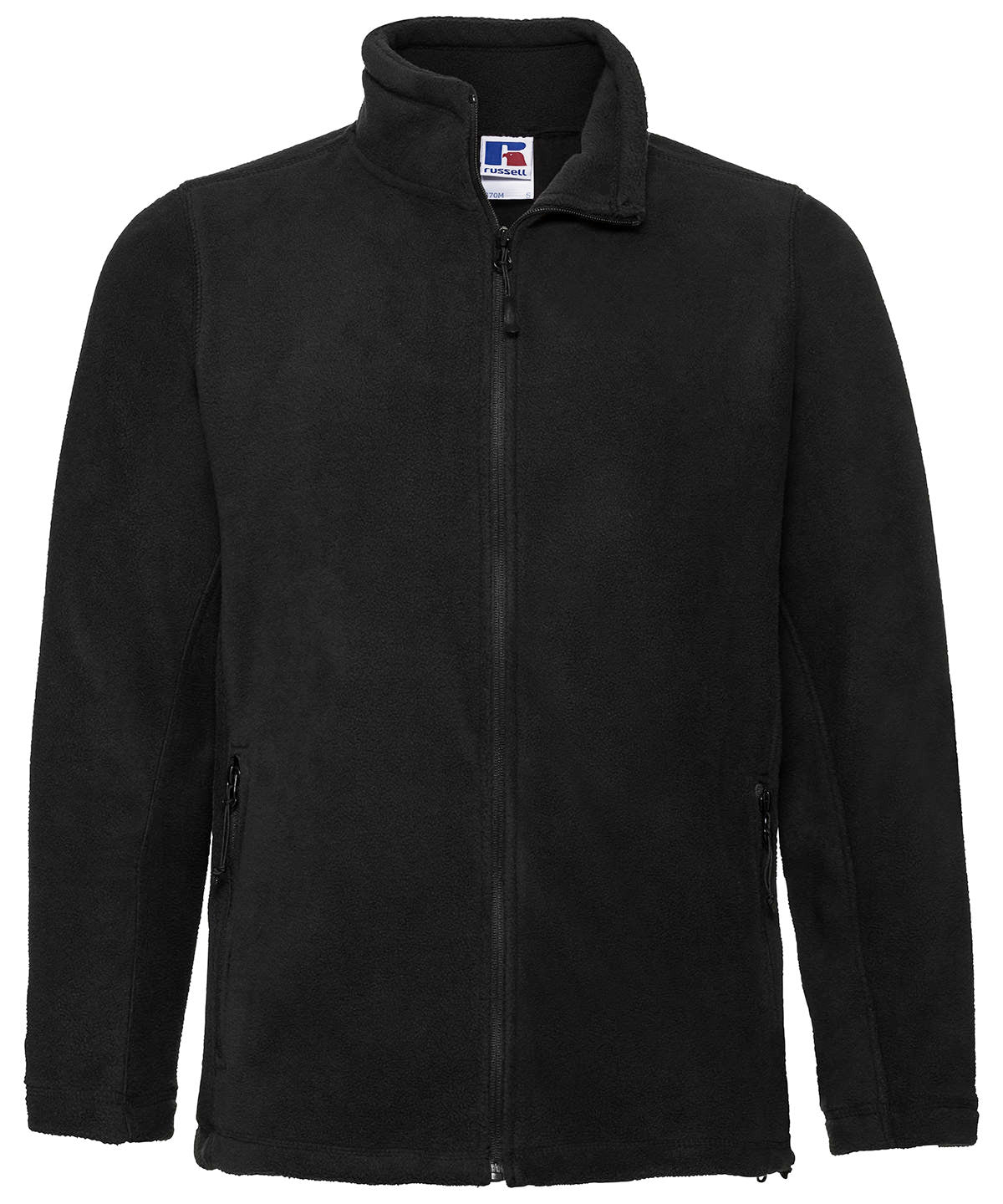 Black - Full-zip outdoor fleece