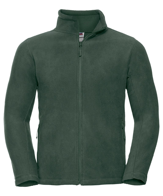 Bottle Green - Full-zip outdoor fleece