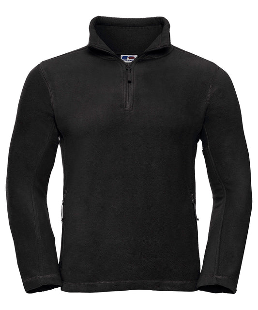 Black - ¼-zip outdoor fleece