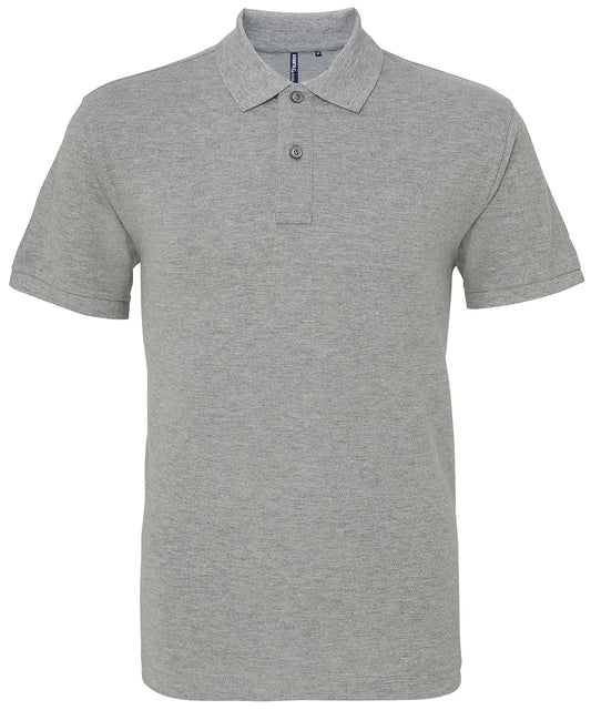 Heather Grey* - Men's Classic fit polo