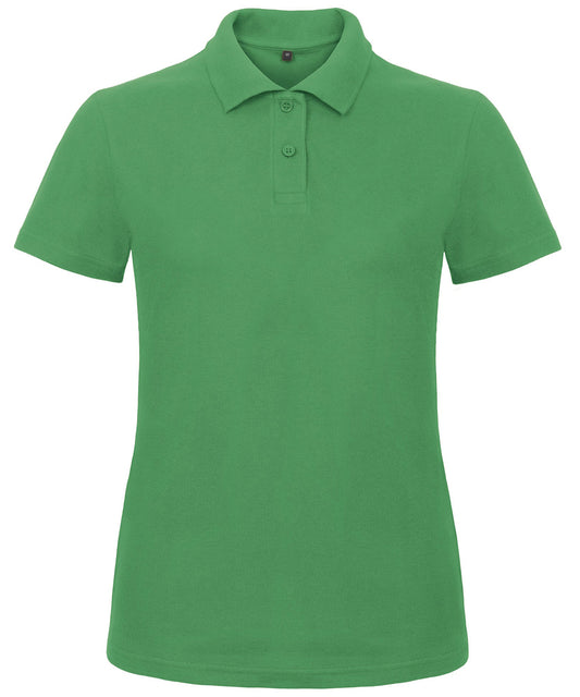 Kelly Green - B&C ID.001 polo /women