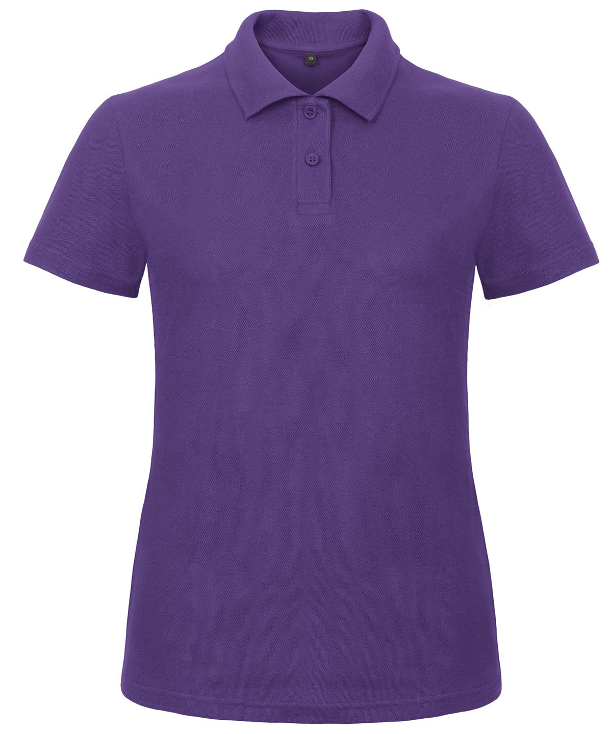 Purple - B&C ID.001 polo /women