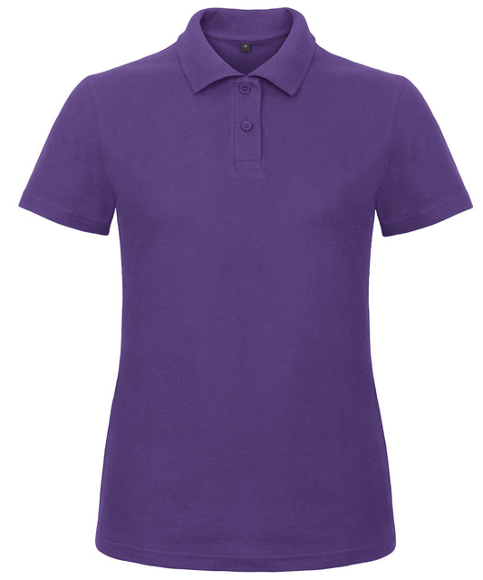 Purple - B&C ID.001 polo /women