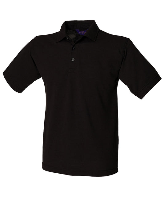 Black - 65/35 Classic piqué polo shirt