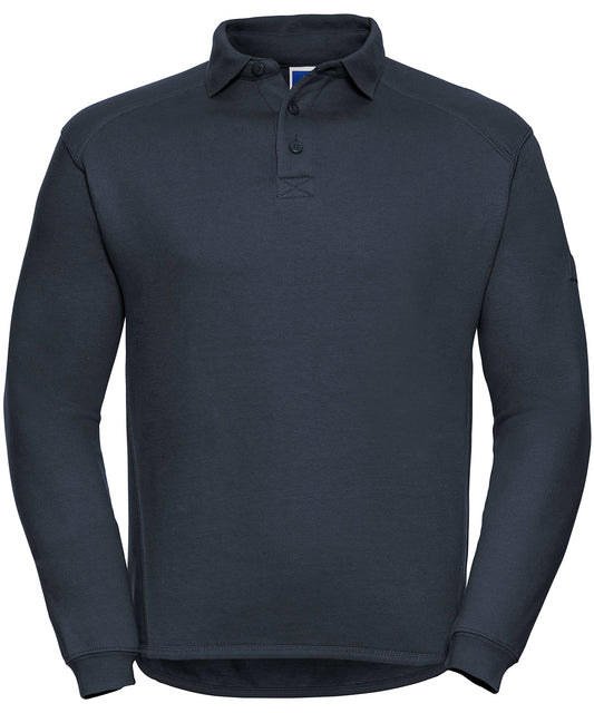 French Navy - Heavy-duty collar sweatshirt
