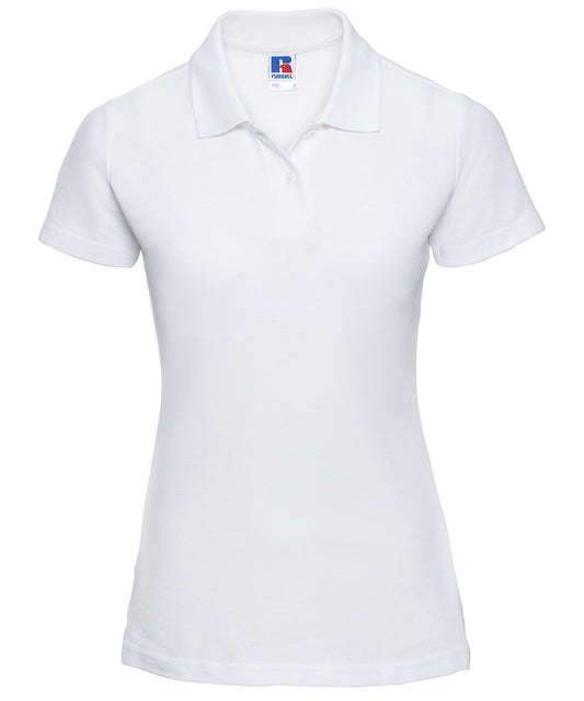 White - Women's classic polycotton polo