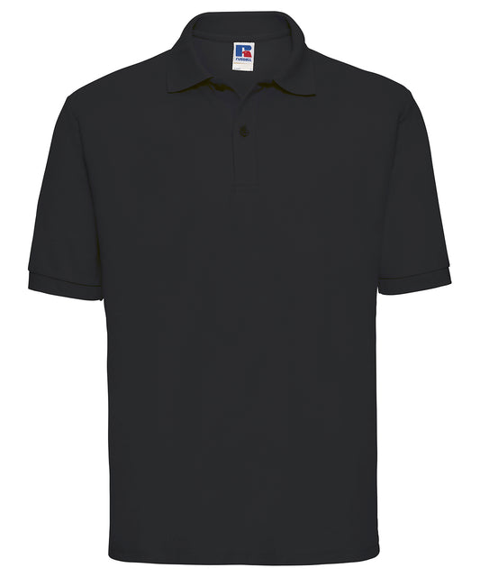 Black - Classic polycotton polo