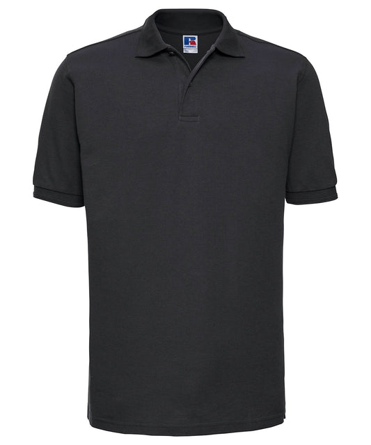 Black - Hard-wearing 60°C wash polo