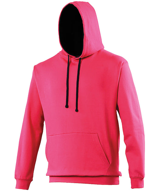 Hot Pink/French Navy* - Varsity hoodie