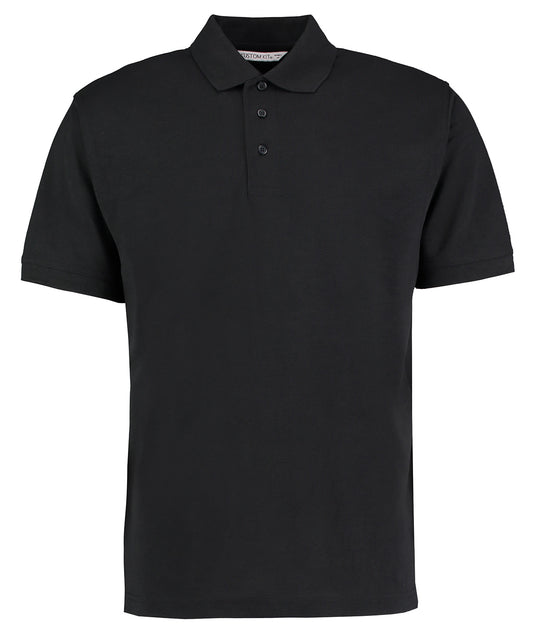 Black - Klassic polo with Superwash® 60°C (classic fit)
