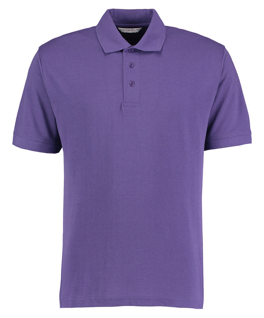 Purple - Klassic polo with Superwash® 60°C (classic fit)
