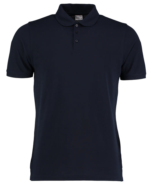 Navy - Klassic heavyweight polo superwash® 60°C (slim fit)