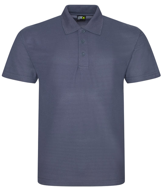 Solid Grey - Pro polyester polo