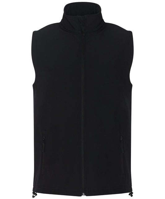 Black* - Pro 2-layer softshell gilet