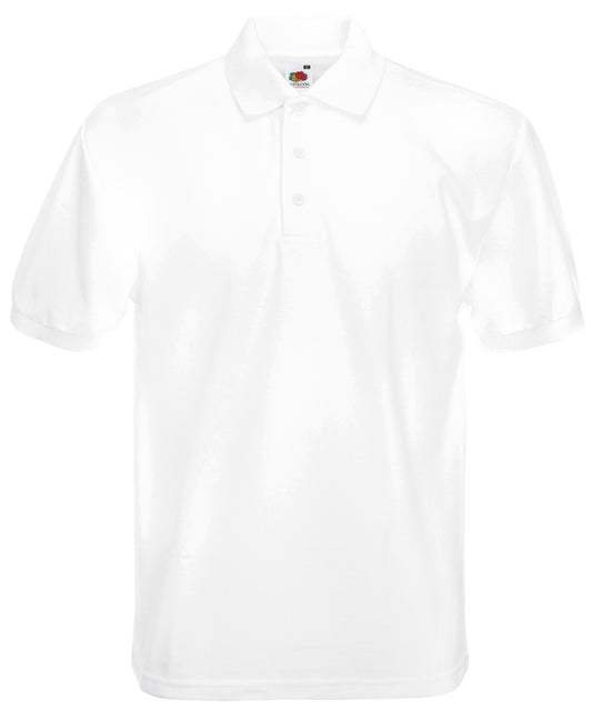 White* - Heavyweight 65/35 polo